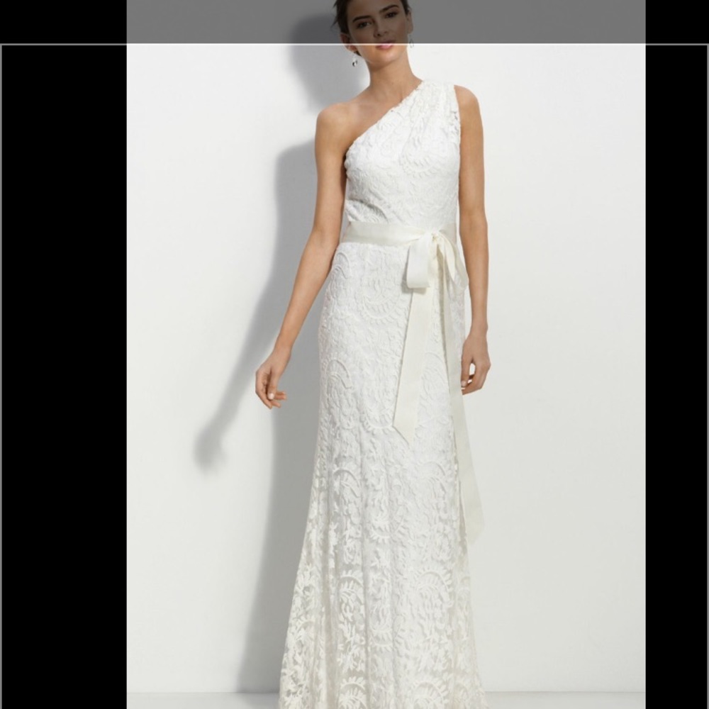 Tadashi Shoji Lace Evening Gown